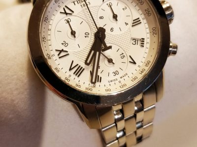 Reloj de pulsera Tissot Silver White de Acero Inoxidable T-Sport T055217A para Mujer 35 mm